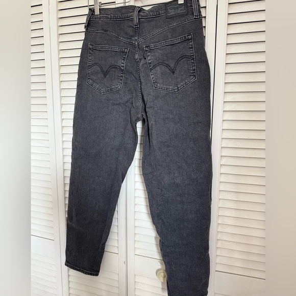 High waisted taper denim - Picture 3 of 4